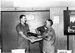 Award from 65th Combat Engineer Battalion Commander Lt Col Gibson, Cu Chi 1969